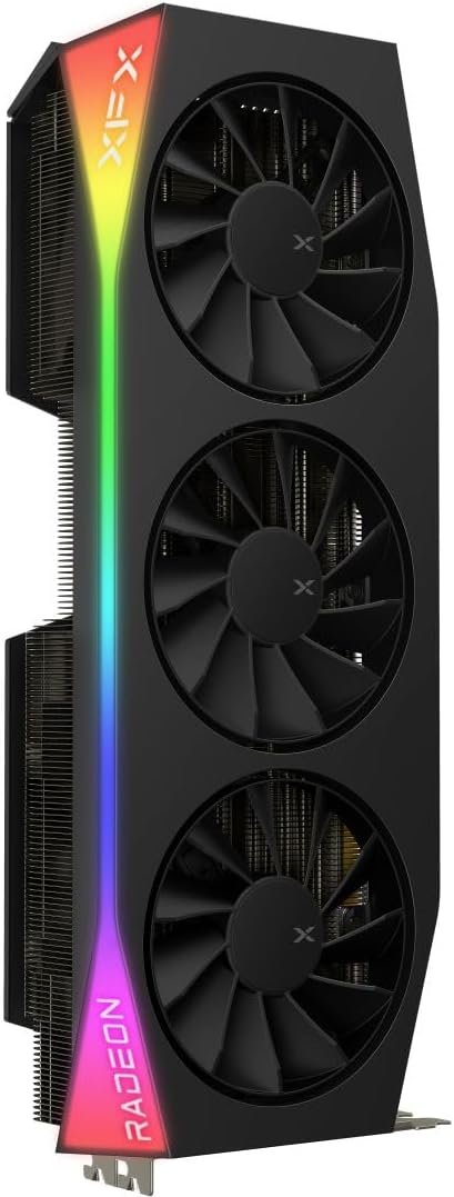 XFX Mercury AMD Radeon RX 9070 XT OC Gaming Edition with RGB 16GB GDDR6 HDMI 3xDP, AMD RDNA 4 RX-97TRGBBB9 - Image 5